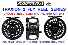 SCIERRA TRAXION 2 FLY REEL FOR