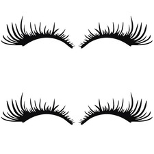 Garneck Car Eyelashes for