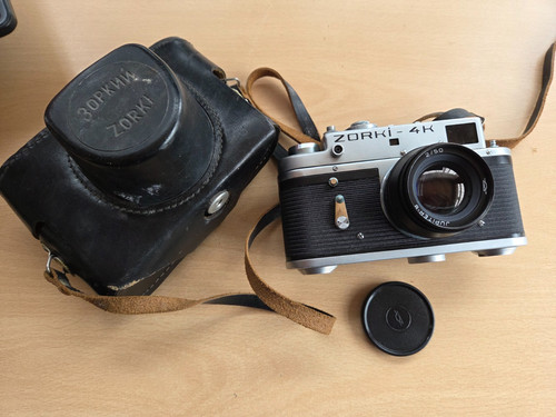 Zorki rangefinder camera - zorki,
