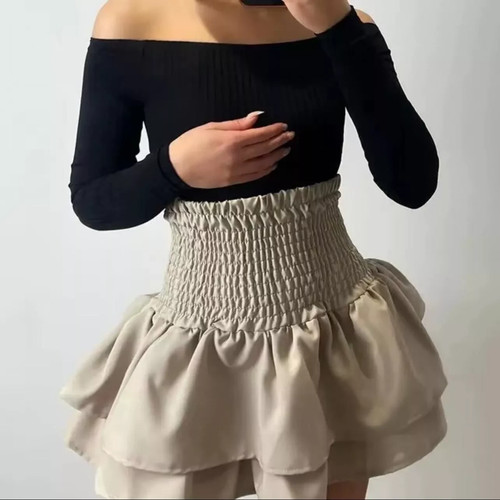 Ladies frill mini rara skirt - ladies,
