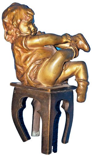 Juan clara bronze girl - bronze,