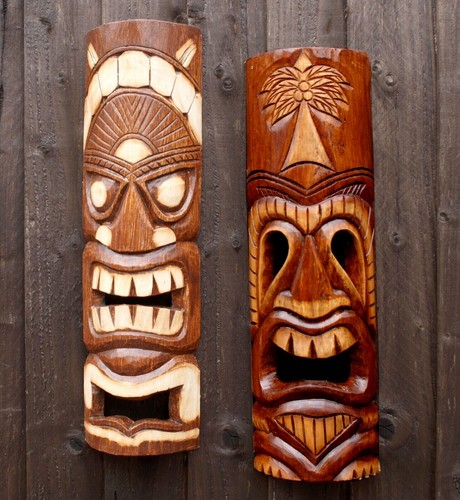 Tiki bar mask bundle - mask,