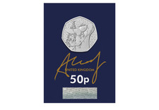 2025 The snowman 50p coin just 600 hand signed by Aled Jones  With FREE P&P