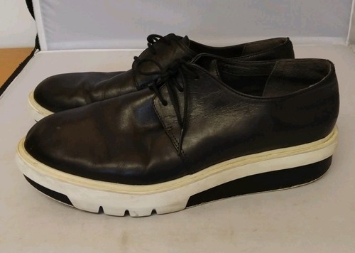Camper black leather oxfords - camper,