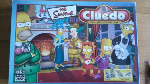 The simpsons cluedo spares - the,