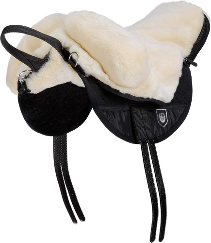 Lambskin treeless bareback - lambskin,