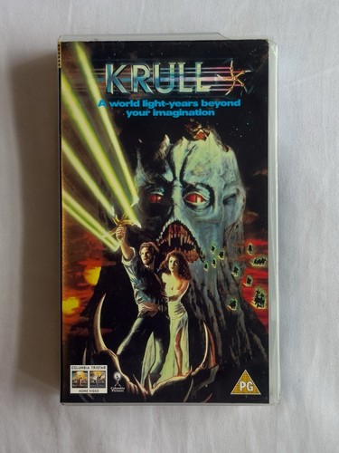 Krull vhs sci fantasy 1983 - krull, sci-fi