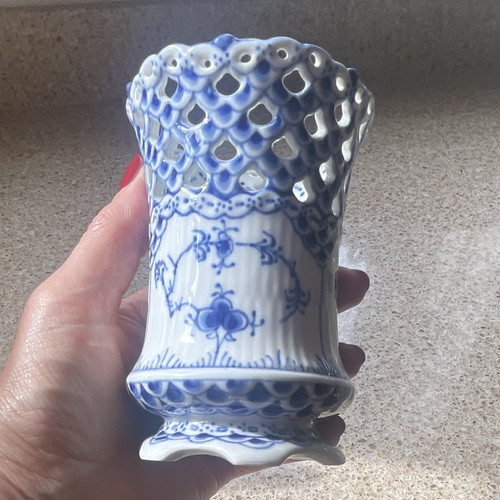 Royal copenhagen blue - &, white