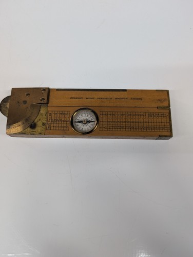 Antique stanley inclinometer - antique,