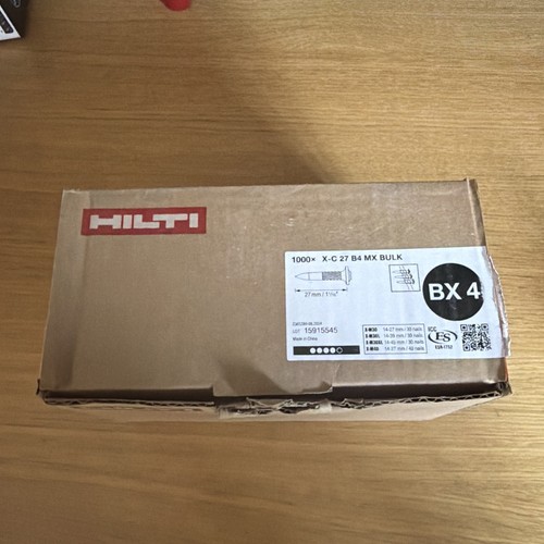Hilti bx4 27mm nails 27 - bx4,