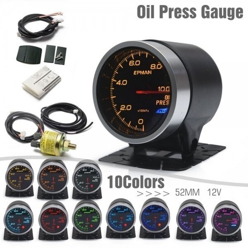 52mm oil pressure gauge - pressure, with