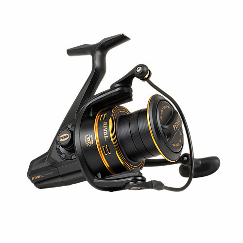 Penn rival longcast gold - gold, reel