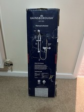Gainsborough Manual Shower Mixer Shower Kit  GSME In Chrome