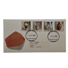 Royal Mail First Day Cover Studio Pottery 13 OCT 1987 First Day Of Issue