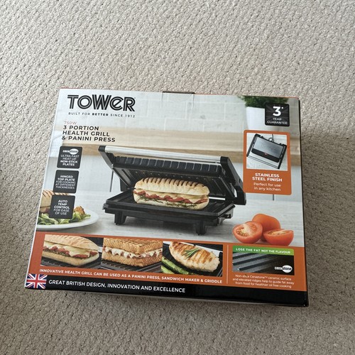 Tower portion health grill - 3-portion,