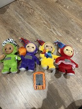 X4 Talking Teletubbies & Tubby