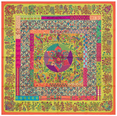 Authentic hermes silk scarf - authentic,
