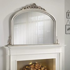 Overmantle Mirror Richmond Arched Antique ChampagneFrame H 91cm x L 122cmx W 5cm