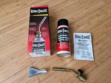 Vintage Bernzomatic Boxed Propane Gas Torch E100