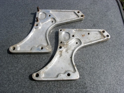 Classic engine plates - engine, norton