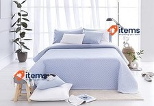 Todocama Fine Boutique Quilt Blue