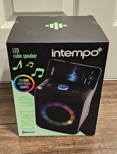 Intempo led cube party - led, speaker