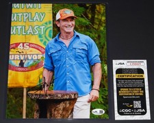 JEFF PROBST Signed SURVIVOR