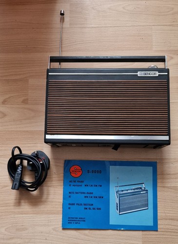 Vintage sencor 9090 portable - s-9090,