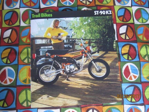 Honda st90 1974 - honda, brochure