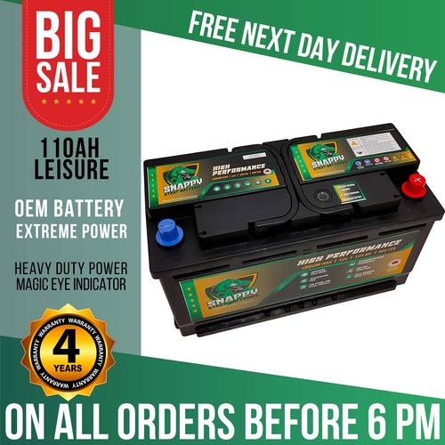 110ah leisure battery - 110ah, 12v