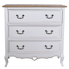 Chest of drawers white