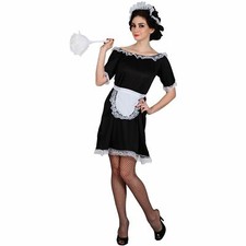 New Classic Sexy French Maid Fancy Dress Party Costume