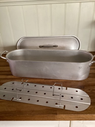 French vintage fish - , kettle