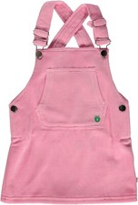 Scandi SMAFOLK Danish velour dungaree dress size 86/92 1-2 years
