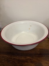 Vintage Enamel Wash Basin bowl
