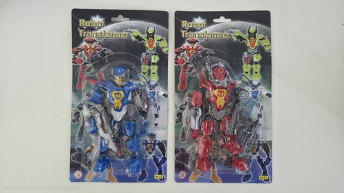 Transformer action figures - x2,