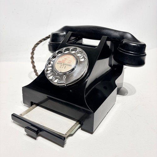 Gpo bakelite telephone 332f - telephone,