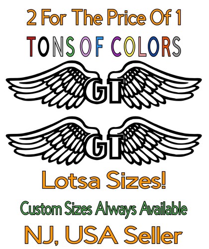 Two wings outline - two, gt