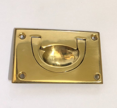 Solid polished brass - polished,