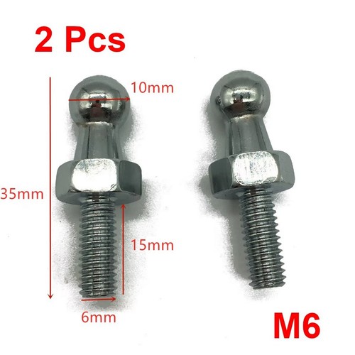 10mm ball stud - 10mm, bolt