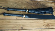 Flogger 40 Tails Paddle  Whip