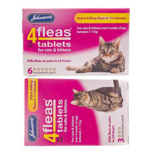 Johnsons vet 4fleas tablets - johnsons,