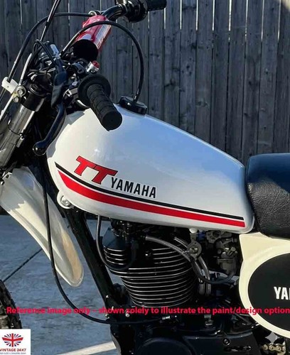 Fit for yamaha tt500 white - fit, xt