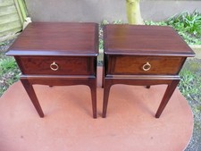 PAIR STAG MINSTREL MAHOGANY