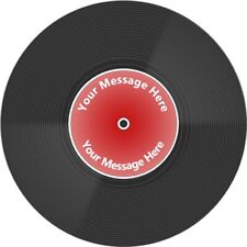 Vinyl Record Personalised Cake