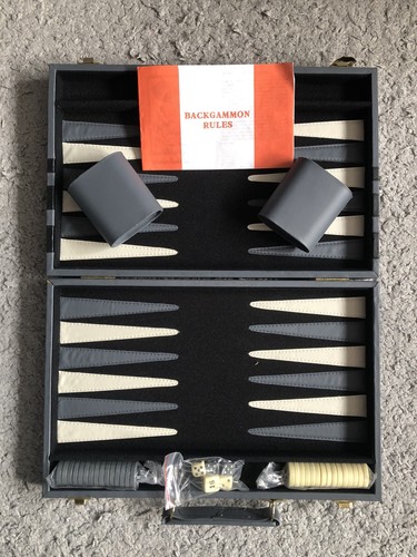 Vintage backgammon set - vintage,