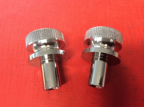 Pair knurled alloy rocker - alloy,