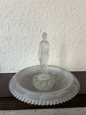 Art Deco Frosted Glass Center