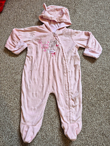Disney baby bambi pink velour - disney,