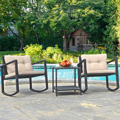 Set rattan rocking chair - set,